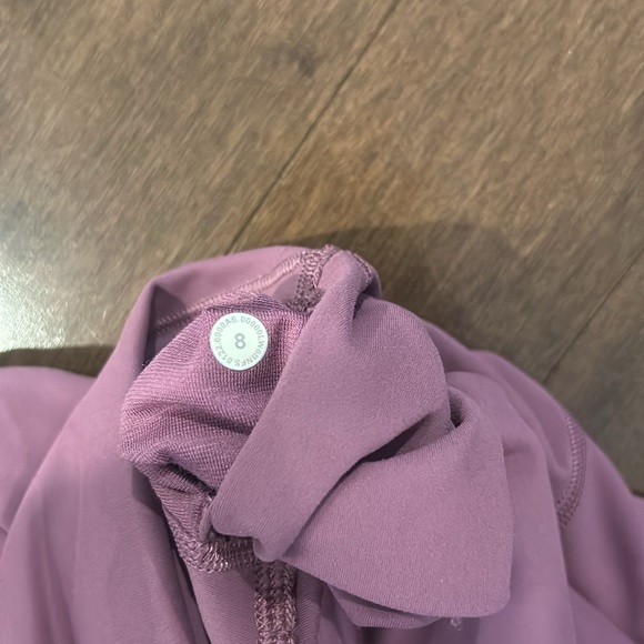 Lululemon Wunder Train High-Rise Crop 23" (Vintage Plum) - Picture 7 of 9